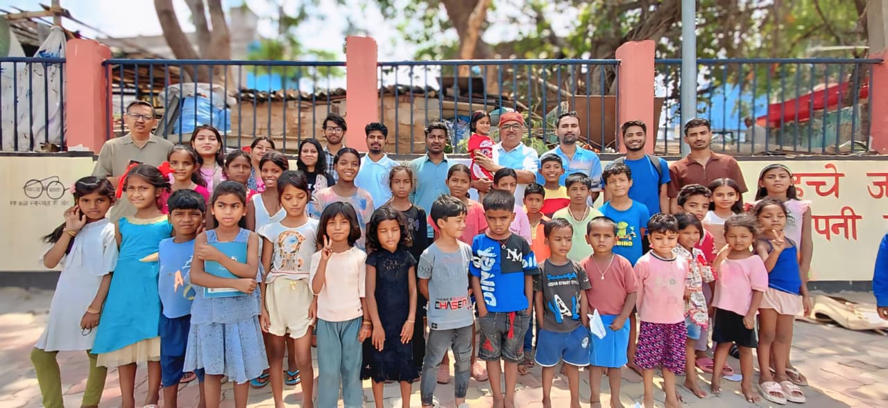 Krishna Sarthi food distribution drive Ranchi